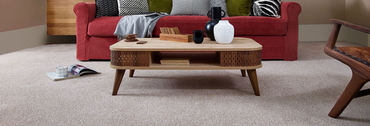 Different types of carpet material